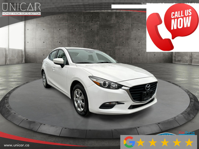 2018 Mazda MAZDA3 1-Owner No Accident Manual GS Backup Cam Push  in Cars & Trucks in Markham / York Region
