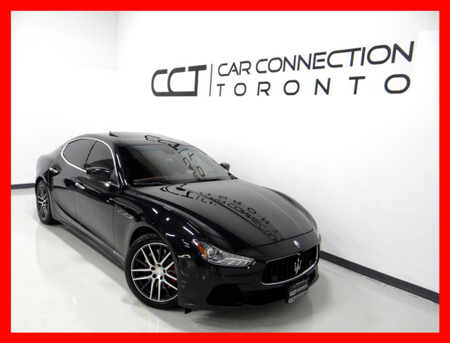 2014 Maserati Ghibli S Q4 AWD*HARMAN-KARDON/CARBON-INTERIOR/NAVI in Cars & Trucks in City of Toronto