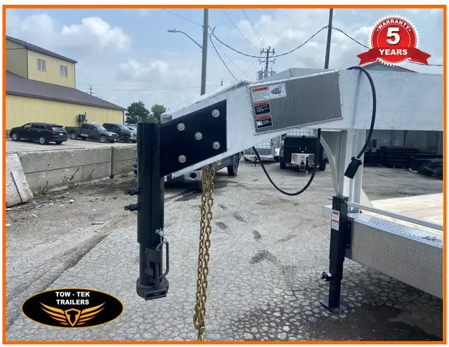 2025 - Tow Tek Tri-axle all aluminum 32'  Gooseneck/5th Wheel  in Cargo & Utility Trailers in Mississauga / Peel Region - Image 8