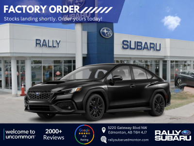 2024 Subaru WRX Sport-tech - AVAILABLE TO FACTORY ORDER TODAY!!