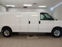 Climb inside our robust 2021 GMC Savana Cargo Van that delivers uncompromised strength in Summit Whi... (image 1)