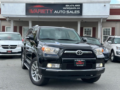 2013 Toyota 4-Runner Limited Low Kms Leather Sunroof Navi Camera
