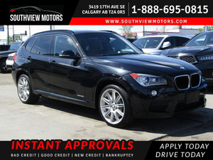 2015 BMW X1 XDrive35i M-SPORT/CARPLAY/NAVI/BCAM/LEATHER/S.ROOF