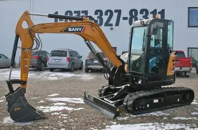 Headwater Equipment In stock and ready to go, the Sany SY50 comes with the industry-leading 5 Year/5...