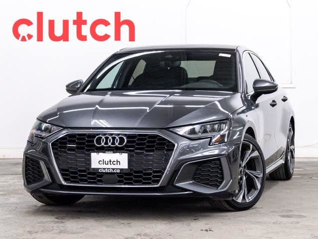2022 Audi A3 Progressiv 40 AWD w/ Apple CarPlay, Front Heated Se in Cars & Trucks in City of Toronto