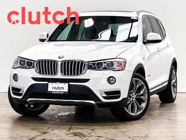 2016 BMW X3 xDrive28i w/ Nav, Heated Front Seats, Rearview Cam in Cars & Trucks in City of Toronto