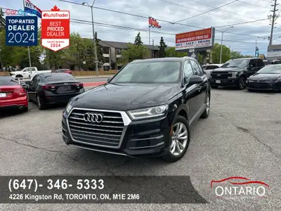 Come by and check out this luxurious and spacious 2018 Audi Q7 Progressiv! Powered by a 3.0L superch...