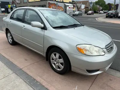 2003 TOYOTA COROLLA LE 1.8 L 4 CYLINDER FWD 179,000 KM NO ACCIDENT CARFAX AVAILABLE! TWO OWNERS ONTA...