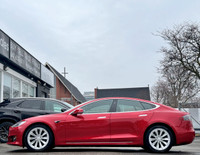 Tesla Model S 75D AWD - Dual Motor - Red Multi Coat Exterior on Black Interior - Carfax Verified - N... (image 1)