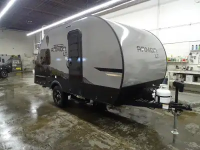 ARMOR LT is an Overland take on conventional teardrop campers. Skinny Guy Campers is taking conventi...