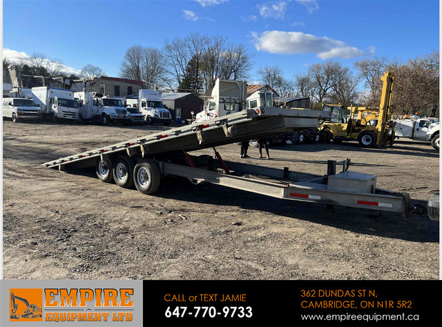 2018 28X8 ACE WELDING HYDRAULIC TILT TRAILER in Heavy Equipment in Cambridge - Image 2