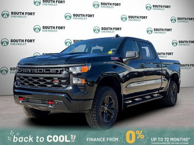 2025 Chevrolet Silverado 1500 Custom Trail Boss 4WD Crew Cab in Cars & Trucks in Strathcona County