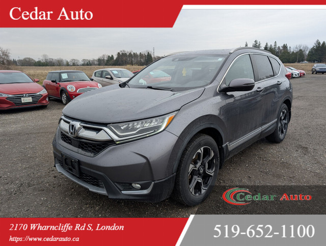 2017 Honda CR-V 2 YEAR POWERTRAIN WARRANTY | Touring AWD in Cars & Trucks in London - Image 4