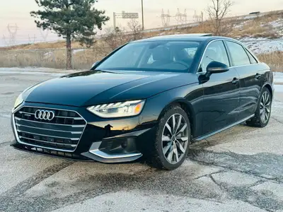 New arrival! 2024 Audi A4 Komfort 45 TFSI quattro odometer 44975 KM Following OMVIC regulations, ple...