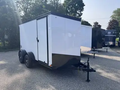 2025 United Trailer 6 x 12 x 6'6in. Enclosed Cargo Trailer 2 - 3500lb Spread Torsion Axles 15in. Tir...