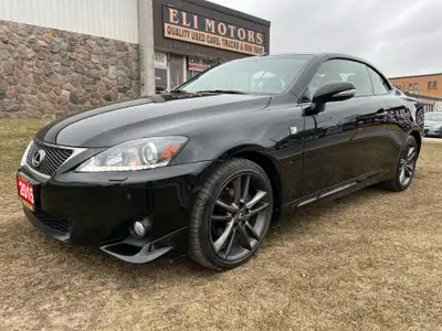 2015 LEXUS IS250C F-SPORT. RED INTERIOR. HARD TOP CONVERTIBLE. MINT CONDITION. We offer financing fo...