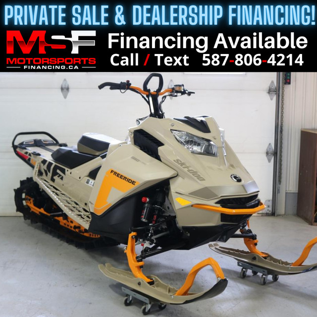2022 SKIDOO FREERIDE 850 146" (FINANCING AVAILABLE) in Snowmobiles in Strathcona County