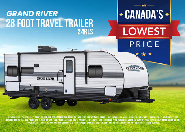 2024 GRAND RIVER 24RLS COUPLES COACH in Travel Trailers & Campers in Hamilton