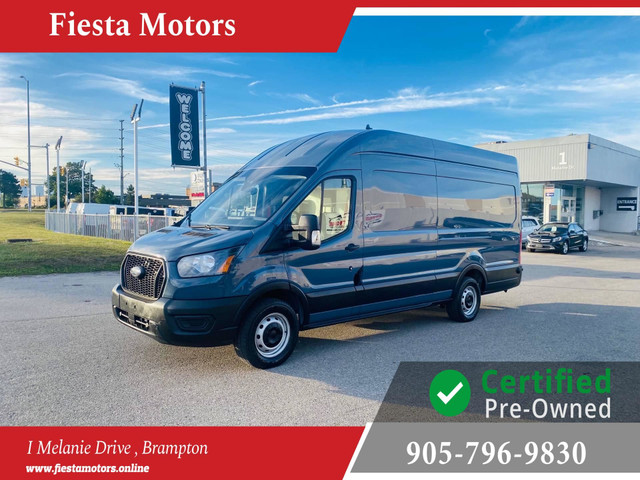 2021 Ford Transit T-250 148" HIGH ROOF EXTENDED, BLUETOOTH, BACK in Cars & Trucks in Mississauga / Peel Region