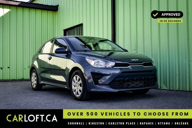 2022 Kia Rio 5-door LX+ - Apple CarPlay - Android Auto in Cars & Trucks in Kingston