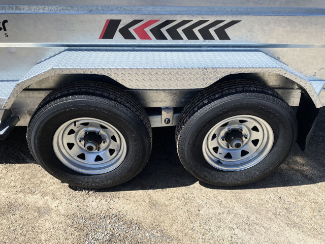 2025 K-Trail Galvanized Dump Expert Trailer Series 9,900 Lb - 72 in Cargo & Utility Trailers in Barrie - Image 3