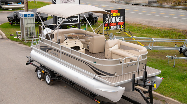 2014 Sweetwater 2286 Tritoon in Powerboats & Motorboats in Sault Ste. Marie
