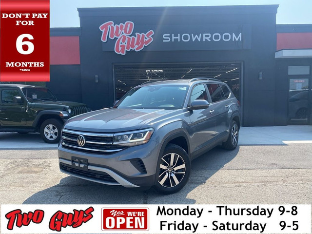 2022 Volkswagen Atlas Comfortline 3.6L AWD | Htd Lthr | New Tire in Cars & Trucks in St. Catharines
