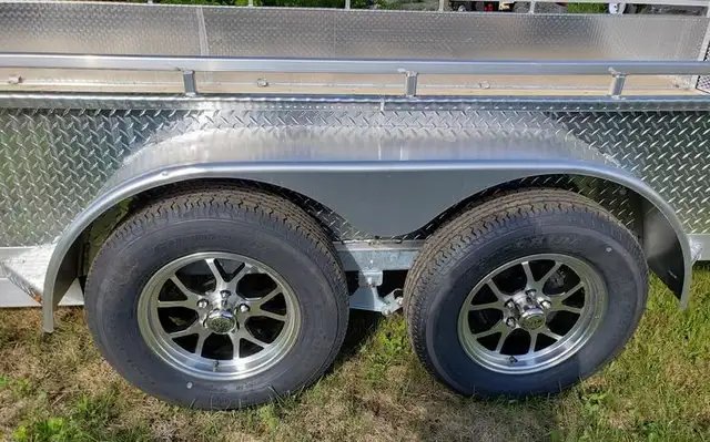 2025 All Aluminum Enbeck 7 x 18' Tandem - 17" sides in Cargo & Utility Trailers in Mississauga / Peel Region - Image 10