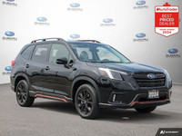 New Price! Odometer is 10052 kilometers below market average! Black 2024 Subaru Forester Sport AWD L... (image 6)
