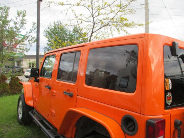 2012 Jeep Wrangler Unlimited Sahara 4x4 automatique 2 toit in Cars & Trucks in Laval / North Shore - Image 3