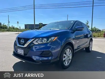 Recent Arrival! Blue 2023 Nissan Qashqai S AWD CVT with Xtronic 2.0L DOHC APPLE CAR PLAY, HEATED SEA...
