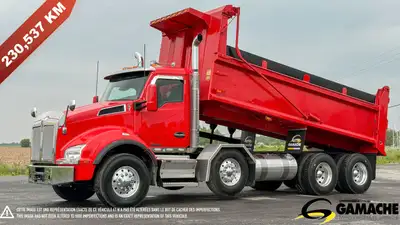 Heavy truck - # STOCK: C-36652 2019 KENWORTH T880 BENNE BASCULANTE / CAMION DOMPEUR 12 ROUES 2019 KE...