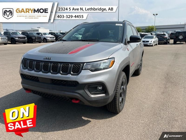 2023 Jeep Compass Trailhawk - Leather Seats - Park Assist in Cars & Trucks in Lethbridge