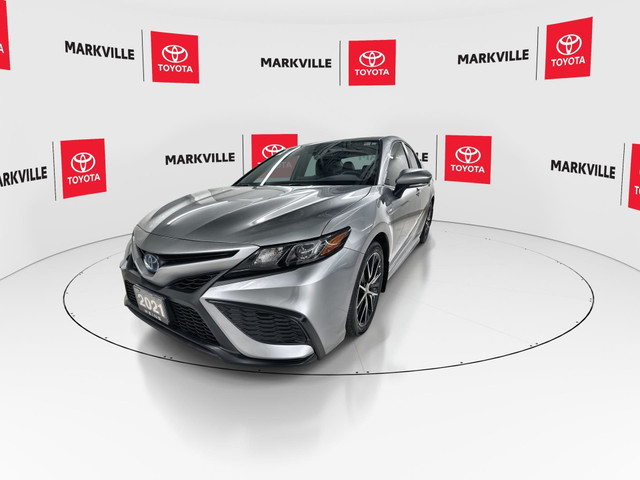 2021 Toyota Camry Hybrid SE CARPLAY & ANDROID AUTO | PUSH STA... in Cars & Trucks in Markham / York Region - Image 4