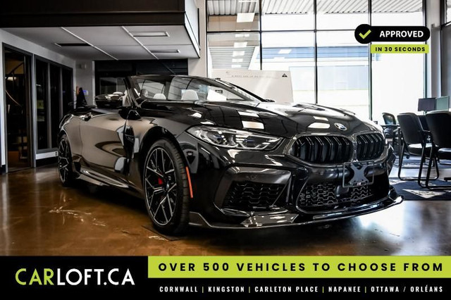 2025 BMW M8 Competition Cabriolet • LOW MILEAGE • PREM. AUDIO in Cars & Trucks in Ottawa