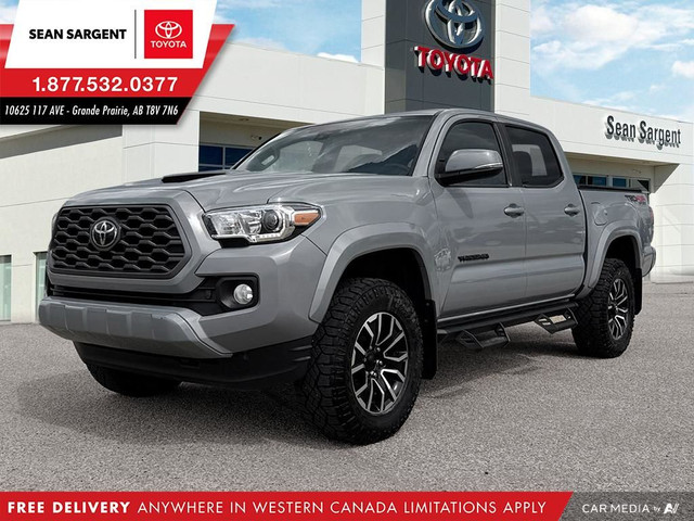 2021 Toyota Tacoma Double Cab TRD Sport Premium Manual TRD Sport in Cars & Trucks in Grande Prairie