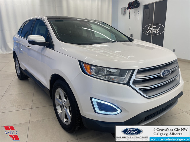 2018 Ford Edge SEL HEATED LEATHER SEATS - SUNROOF - NAVIGATION - in Cars & Trucks in Calgary - Image 3