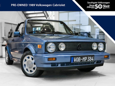  1989 Volkswagen Cabriolet