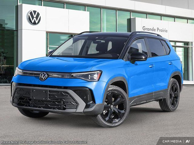 2025 Volkswagen Taos Comfortline Black Edition 4MOTION in Cars & Trucks in Grande Prairie