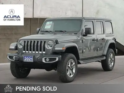 2021 Jeep Wrangler Unlimited Saraha 4x4 comes well equipped with several options: Leather Seats, Col...