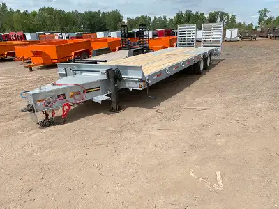 20 and 30 Ton Miska Galvanized Tag-along Air Brake Float Trailers Built right here at our factory in...