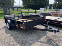 2023 Canada Trailers 6 x 10 Steel Side Utility Trailer - 3k Axle