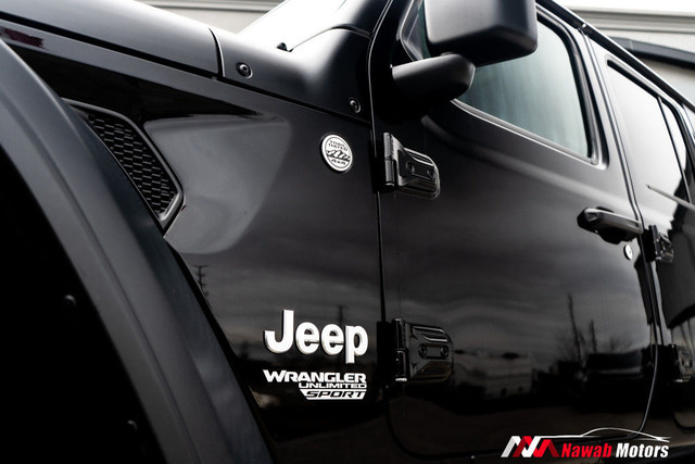 2020 Jeep Wrangler Unlimited 4x4|SPORT|ALLOYS|HEATED LEATHER SEA in Cars & Trucks in Mississauga / Peel Region - Image 4