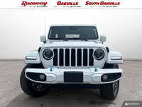 2023 JEEP WRANGLER HIGH ALTITUDE 4XE Bright White Black Quilted Nappa Leather Faced Bucket Seats 2L... (image 1)