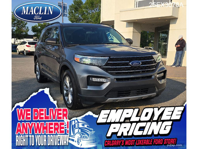 2021 Ford Explorer XLT | 7 PASS | MOONROOF | ADAPT CRUISE in Cars & Trucks in Calgary