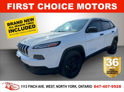 2014 JEEP CHEROKEE SPORT ~AUTOMATIC, FULLY CERTIFIED WITH WARRAN