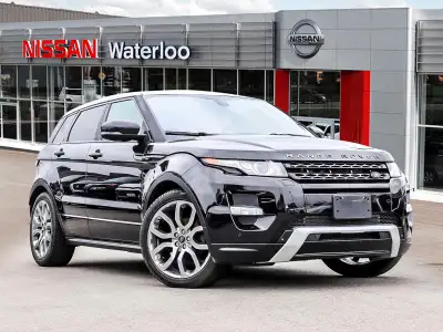 The 2013 Land Rover Range Rover Evoque Dynamic Black Pack LE stands out as a sleek black 4×4 SUV, of...