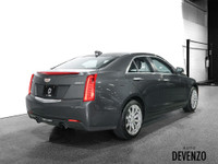 2018 Cadillac ATS Luxury Sedan AWD, Grey Metallic on Black Leather, GPS Navigation, Rear Camera, Bos... (image 3)