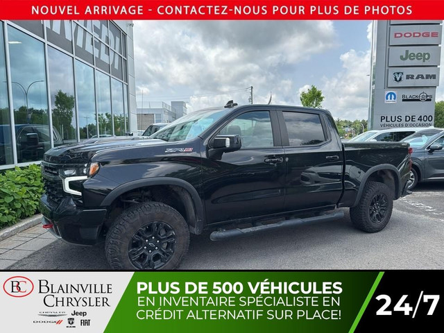 2022 Chevrolet Silverado 1500 ZR2 4WD CREW CAB NAV CUIR CHAUFFAN in Cars & Trucks in Laval / North Shore