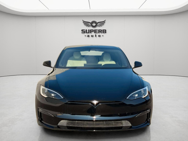 2022 Tesla Model S AWD | YOKE STEERING WHEEL | WOOD TRIM | NAVIG in Cars & Trucks in City of Toronto - Image 2